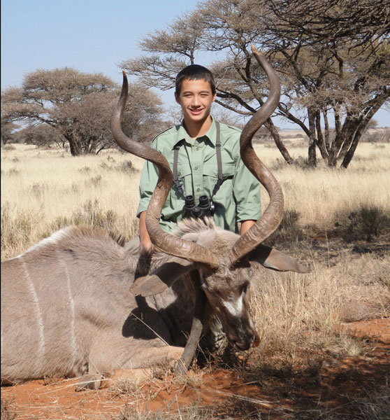 greater kudu safari hunting
