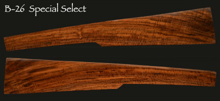B-6 Custom Rifle Wood Stock Blanks