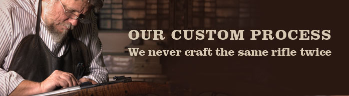 Kilimanjaro Rifles – Gunsmith working on custom rifle